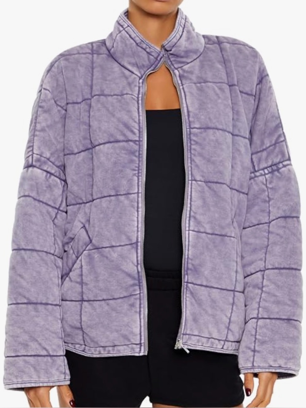 Forever 21 quilted jacket